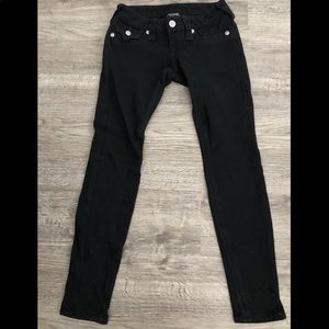 True Religion Black Jeggings